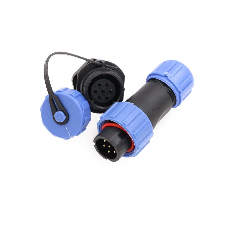 ZBLZGP SP13 7 Pin Male Waterproof Aviation Round Power Connector