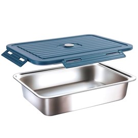 FanFanOK Portable Oven Food Warmer, 12V/24V/110V Electric Lunch Box Food Heater - Mini Personal Microwave Heated Lunch Box for for Truck, Car,Travel, Work & Home Use