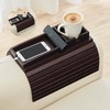 GEHE Detachable Couch Cup Holder, Anti Falling Sofa Arm Tray,