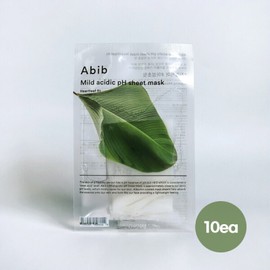 Aviv Mildly Acidic pH Sheet Mask Houttuynia Cordata Fit 10 sheets / 아비브 약산성 pH 시트 마스크 어성초 핏 10매