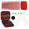 Interchangeable Circular Knitting Needle Set, 3.0-10.0 mm Circular Knitting Needles,