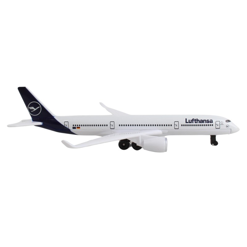 Herpa Toys Single Airplane Lufthansa A350, aeromodello giocattolo, scala ridotta,