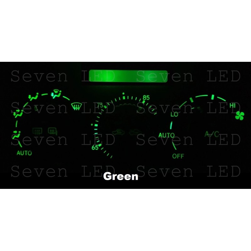 SevenLED Replacement Climate Control and Clock Led bulbs for Lexus