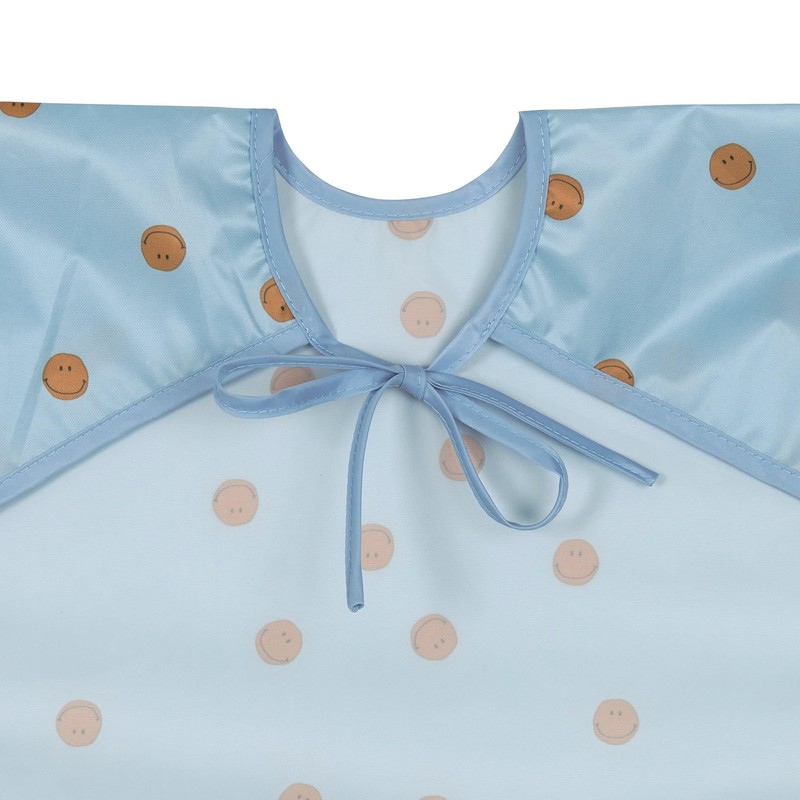 LÄSSIG Baby Long Sleeve Bib Set (2 Pieces) for Tying