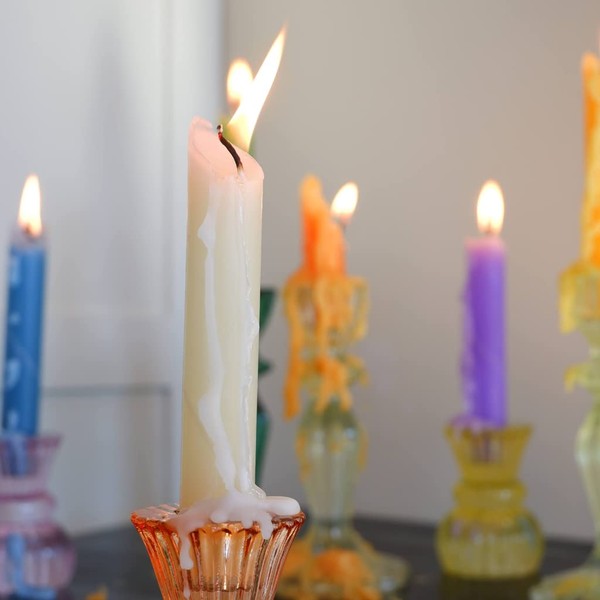 Candlestock Hippie Drippy Drip Candles - Pack of 22 Dripping