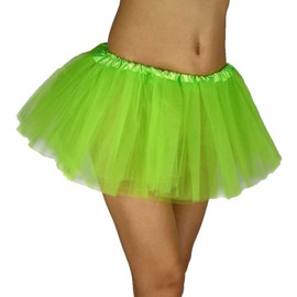 KICOFIT Tutu Skirts Women GIRLSHalloween Costume Party Dress Up Running Skirt 4 Layers 5 Layers