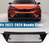 WenQi Fit 2022-2024 Honda Civic 4DR Glossy Black Front Bumper