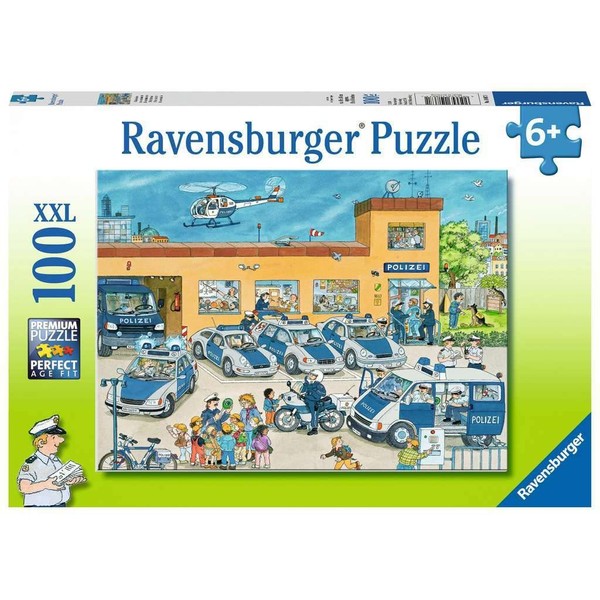 Ravensburger 10867 Jigsaw Puzzle 100 Pieces Police Station Theme