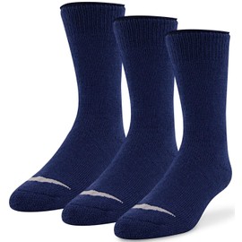 J.B. Field's -30 Below Classic Winter Merino Wool Sock (3 Pairs) (Denim, X-Large (13-16 Shoe))
