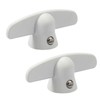 VIDABTE 3/8" Butterfly Wing Nut T-Handle for Pella Window Crank,