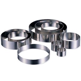 AG 18-8 Cell Ring Diameter 9.4 inches (24 cm), Height 1.2 inches (3 cm)
