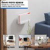 Wall Mount Compatible with FritzBox 5690 Pro Including Cable Management,