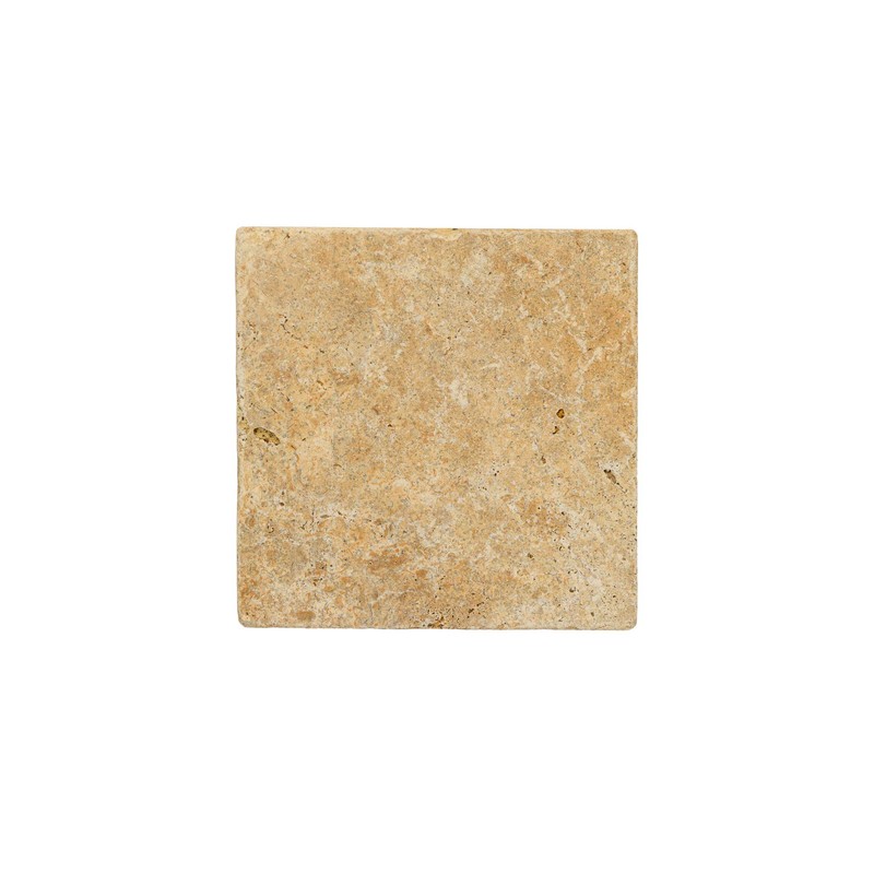 ottoman Travertine Soap Dish Decorative Stone 10 x 10 cm