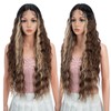 Joedir 30" Long Wavy Lace Front with 1.5"x4.5" Deep Part