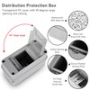Surface-Mounted Fuse Box: Distribution Box Surface-Mounted, Fuse Box 3 Modules