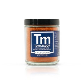 Spiceology - Tomatador – Spanish-Inspired Mediterranean Spice Blend - All-Purpose Rubs, Spices and Seasonings - Use on: Chicken, Fish, Potatoes, Vegetables, Pastas, Stews and Bloody Mary’s - 5.6 oz