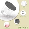 Containers Replacement for Ninja Creami Deluxe Pints and Lids -