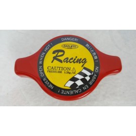 SANKEI Racing RED Radiator Cap - 1.3 Bar / 18lbs - Made in Japan (Large Type)