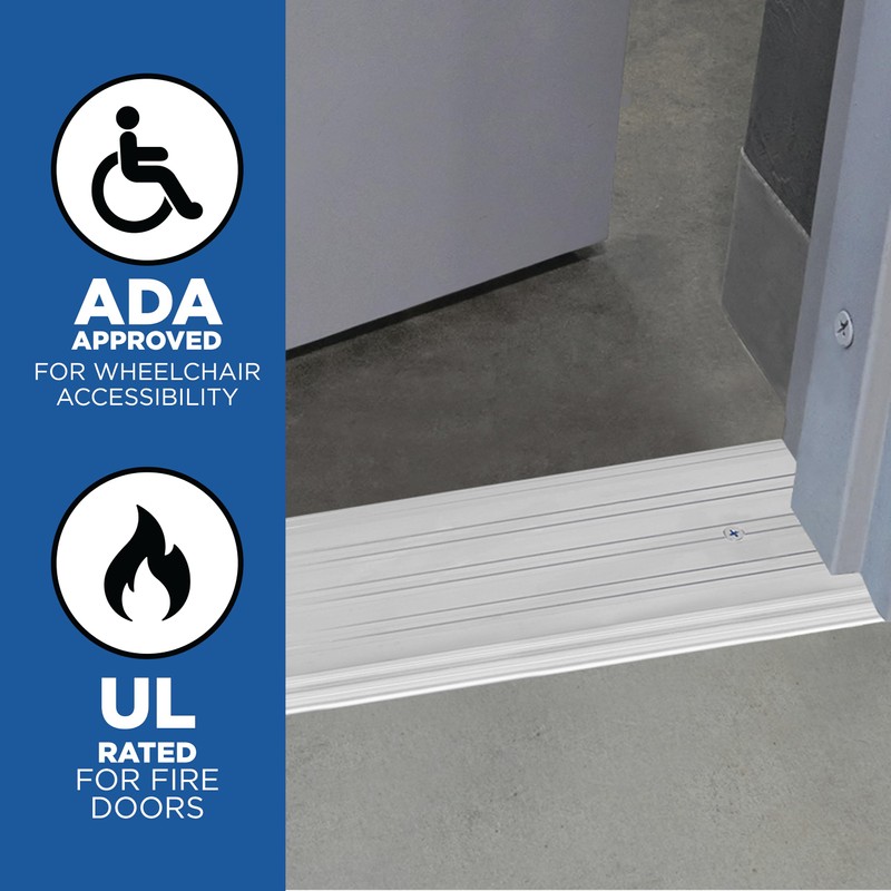M-D Building Products 68320 Aluminum Commercial Flat-Profile Threshold: Durable and