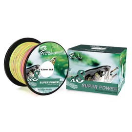 Braided Fishing Line 8-Way 300 m / 500 m / 1000 m Strong PE Dynamix Line Colourfast 0.1-0.3 mm 14-45 lb