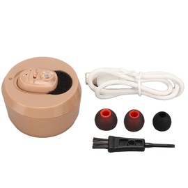 Sound Amplifer Device Rechargeable Lightweight Portable Intelligent Canal Sound Aid for Elderly