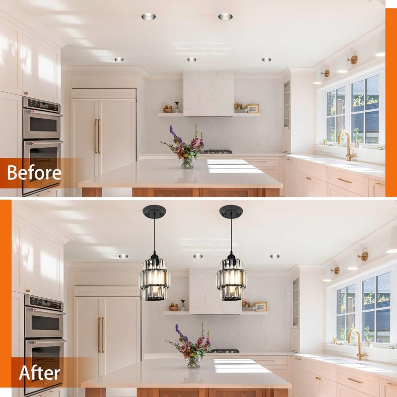 YIIZON 5 and 6 inch Recessed Can Light Conversion Kit,