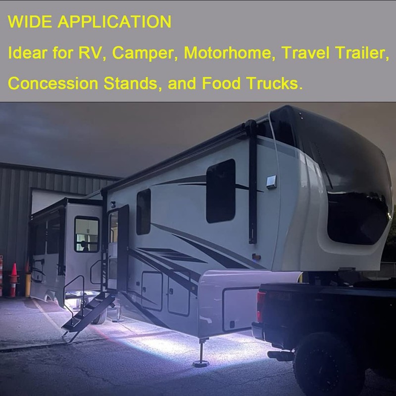 Dobertry Rv Underglow Led Light Kit, Underbody Accent Lighting for