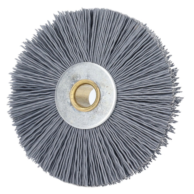 Key Machine Deburring Brush Nylon Bristles Burr Removal Cleaning Tool