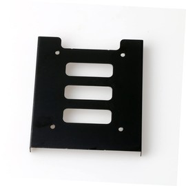 Mobestech Enhanced Protection Ssd to HDD Bracket 4pcs 2.5 Inch to 3.5 Inch Drive Mount Black Sturdy Material