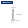 sourcing map #14-1-3/4" Self Drilling Screws, 30pcs 410 Stainless Steel