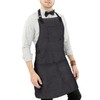 Under NY Sky Work Apron – Bib Style, 3 Pockets,