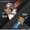 Supply Giant QYMO0100-OM x PEX 90 Degree Elbow Barb Pipe