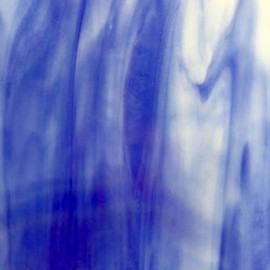 Dark Blue Opal Wissmach Stained Glass Sheet by Sun and Moon Stained Glass