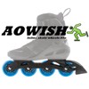 AOWISH Inline Skate Wheels 85A Outdoor Asphalt Formula Hockey Roller
