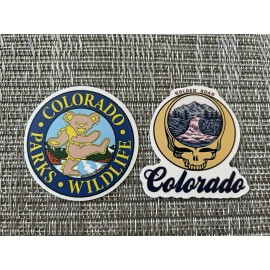 Grateful Dead / Jerry Garcia /Dead & Co. Colorado Golden Road SYF Vinyl Stickers