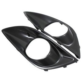 NewYall Pair Front Fog Light Lamp Cover Bezel for Hyundai Veloster Turbo 2013-2017 Left Driver and Right Passenger Side 86524-2V500 86523-2V500