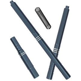 Aluminum Center Slider Driveshafts Center Drive Shaft CVD Upgrades Part for 1/10 KRATON&Outcast 4X4 4S V2 BLX,Replaces ARA311065(Titanium)