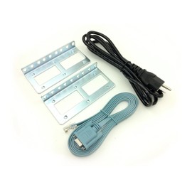 RW RoutersWholesale - 3845 Accessory Kit For Cisco (ACS-3845RM-19, Power Cord, Console Cable), ACCY-3845-KIT