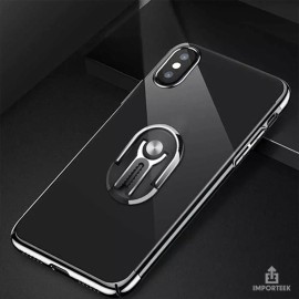 Importeek Soporte Sujetador Celular Anillo Base Auto Rejilla Aire 360