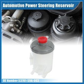 A ABSOPRO Power Steering Reservoir Automotive Power Steering Tank Replacement No.53701-S9A-003 for Honda CR-V EX LX 2002-2006 for Honda CR-V SE EX-L 2005-2006 Item Replacement