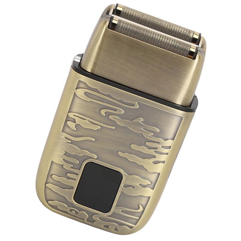 Electric Hair Clipper Retro Portable Efficient Dual Head Cordless Beard