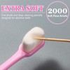 8 Pcs Micro Nano Manual Toothbrush Extra Soft with 20,000