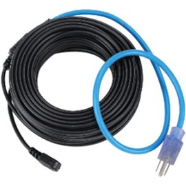 Clear Power Roof & Gutter Deicing Kit - 160ft | 800W With 2ft Power Cord 18/3 SJTW & Power Indicator Light (CPRH006)