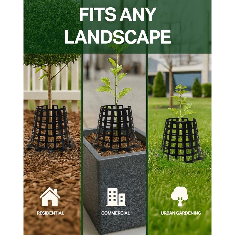 Plant Knight Tree Sapling Protector – Plant Cages to Keep