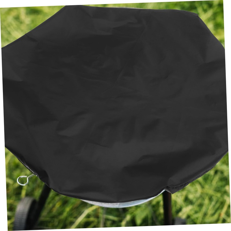 Outanaya Waterproof BBQ Grill Cover 112cm Diameter Oxford Cloth Barbecue