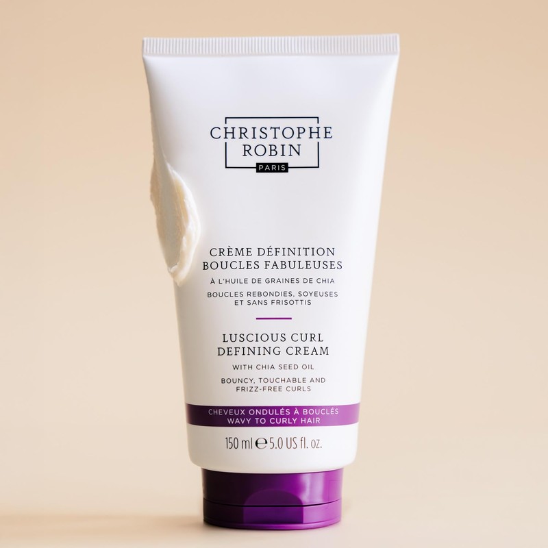 Christophe Robin Luscious Curl Defining Cream With Chia Seed Oil