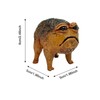 Ugly Toad Figure, Home Rain Frog Decor Sculpture, Resin Fun