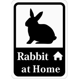 CraftBunny® Rabbit at Home Sticker s59r