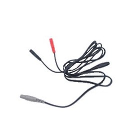 (低周波治療器) AT-mini personal ・AT-mini ・AT-mini II 兼用 電極コード (黒・１ｍ)