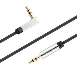 Sentivus Premium Audio Jack Cable 90 Degree Angled 3.00 m 3.5 mm Male Black